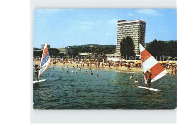 Slatni Pjasazi Badestrand Hotel International Windsurf