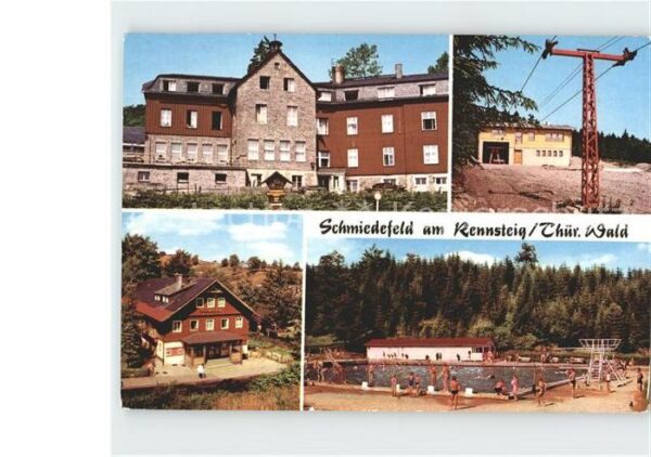 Schmiedefeld Rennsteig Erholungsheim Stutenhaus Liftbaude Eise