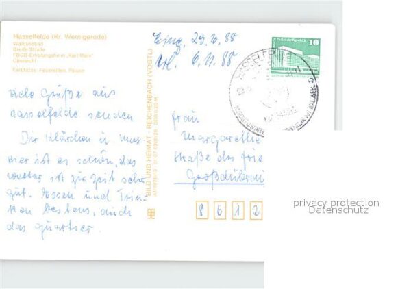 Hasselfelde Waldseebad Breite Strasse FDGB Erholung – Bild 2
