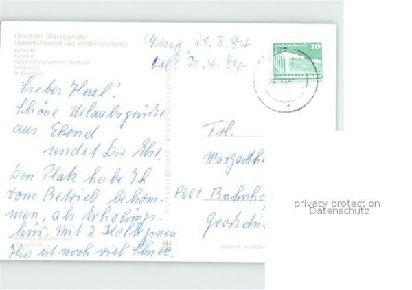 Elend Harz Waldbad Bahnhof FDGB Erholungsheim Donb – Bild 2