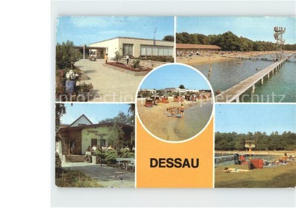 Dessau-Rosslau Waldbad Freundschaft Strandbad Adria HO