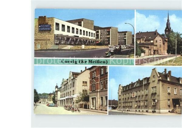Coswig Sachsen Strasse der Befreiung Friedrich Engels