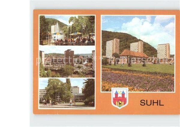 Suhl Thueringer Wald Terrassencafe Hotel Thüringer Tourist C