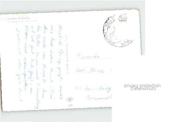 Bad Soden Taunus Kurheim St Vinzenz Original Fliegeraufn – Bild 2