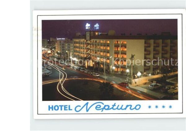 Playa del Ingles Hotel Neptuno Nachtaufnahme