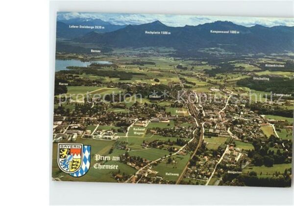 Prien Chiemsee Kneipp Luftkurort Bayerische Alpen Wapp