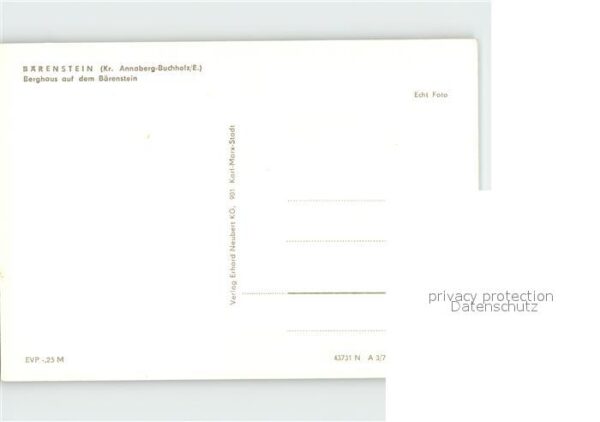 Baerenstein Annaberg-Buchholz Berghaus auf dem Bärenstein – Bild 2
