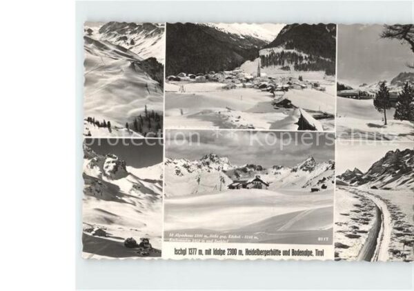 Ischgl Heidelbergerhütte und Bodenalpe Winters