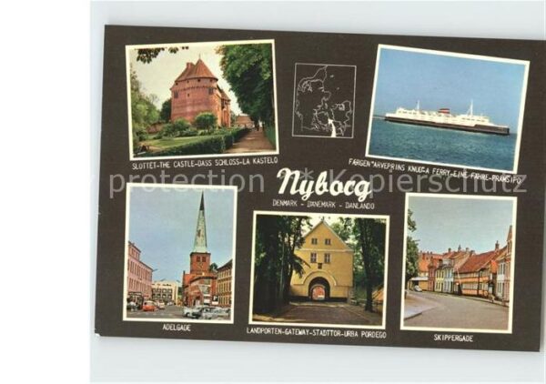 Nyborg Schloss Fähre Kirche Stadttor