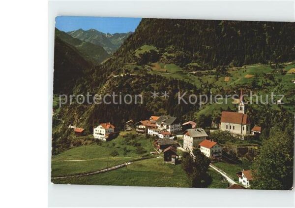 Platt Moos Ortsansicht mit Kirche Gasthof Platterw