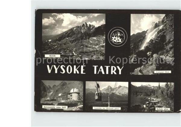 Vysoke Tatry Krivan Strbske pleso Wasserfall Oberser