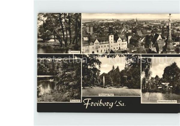 Freiberg Sachsen Pionierpark Kreuzteich Scheringer Park