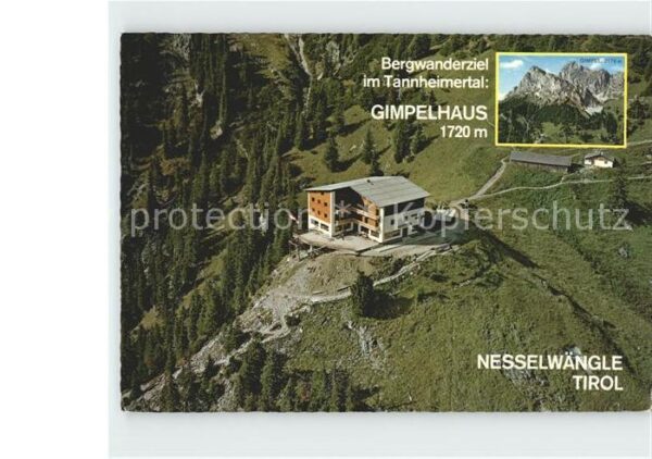 Nesselwaengle Tirol Gimpelhaus Bergwandern im Tannheimertal