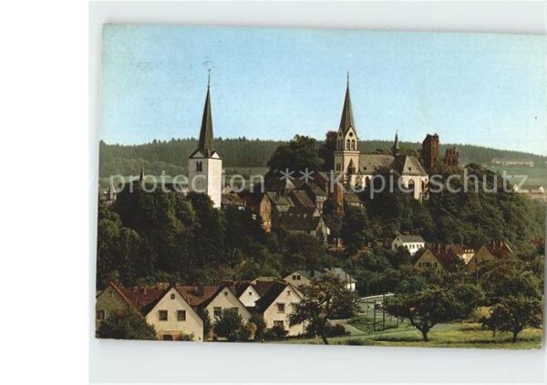 Kastellaun Hunsrueck Kirche Burgruine