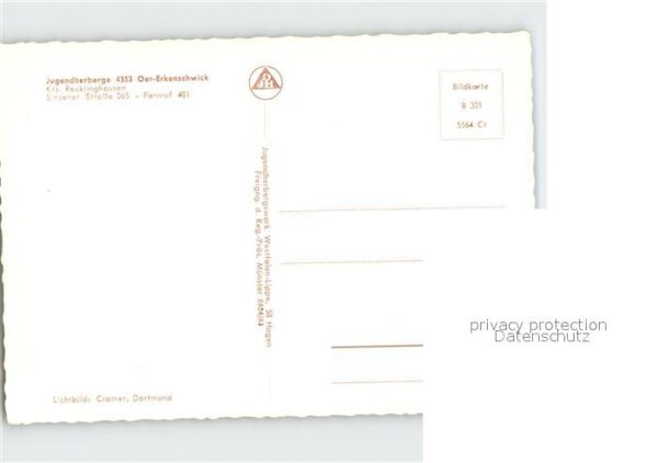 Oer-Erkenschwick Jugendherberge Fliegeraufnahme – Bild 2