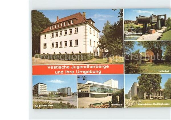 Oer-Erkenschwick Vestische Jugendherberge und Umgebung H