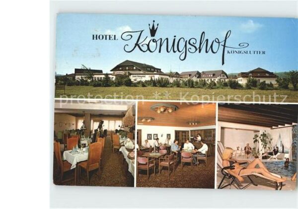 Koenigslutter Elm Hotel Königshof Restaurant Hallenbad