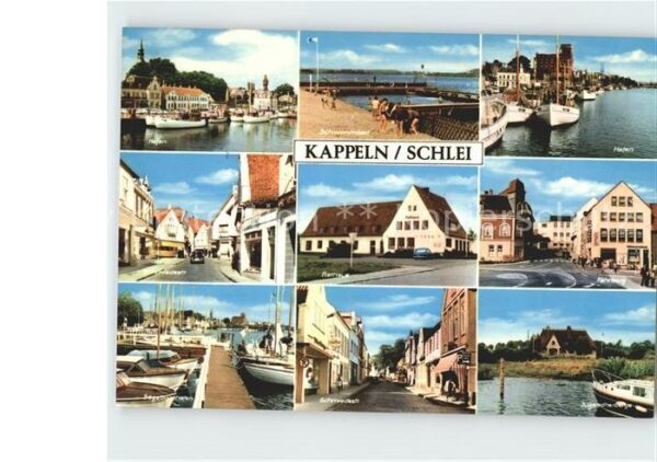 Kappeln Schlei Hafen Schwimmbad Segelboot Strassenpart