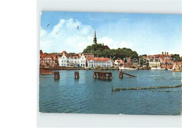 Kappeln Schlei Ansicht vom Wasser aus