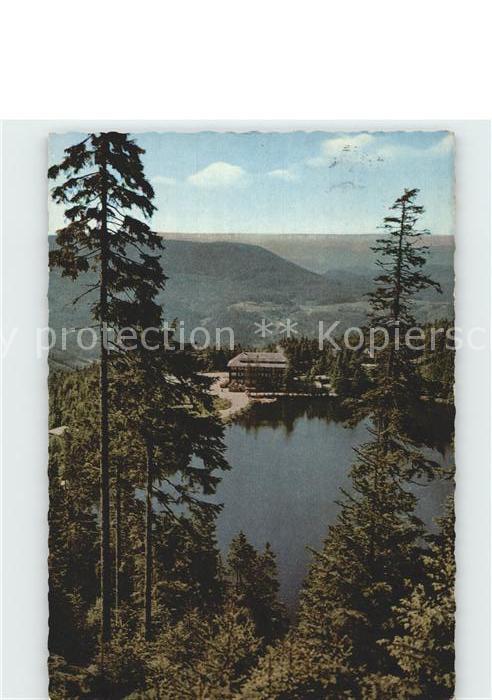Mummelsee Berghotel Schwarzwald