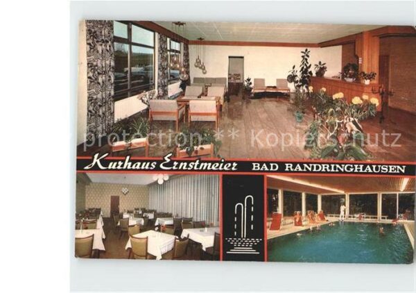Bad Randringhausen Kurhaus Ernstmeier Restaurant Hallenbad