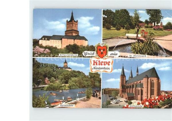 Kleve Schwanenburg Moritzpark Kermisdahl Stif