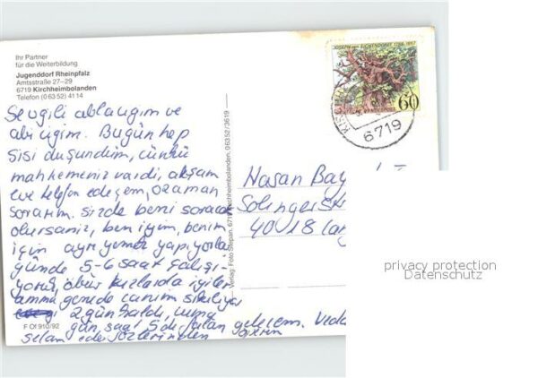 Kirchheimbolanden Jugenddorf Rheinpfalz Teilansichten Lan – Bild 2