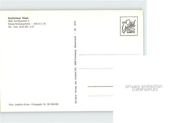Kirchhundem Studienhaus Rüspe Fliegeraufnahme – Bild 2