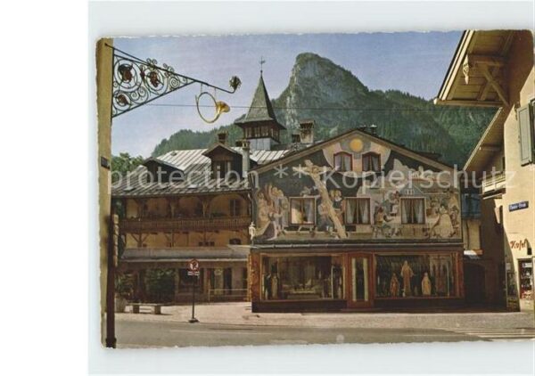 Oberammergau Marktplatz Kofel