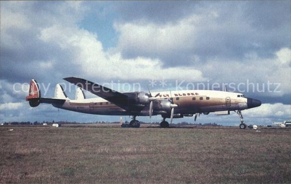 Flugzeuge Zivil Alaska Lockheed 1649A Starliner