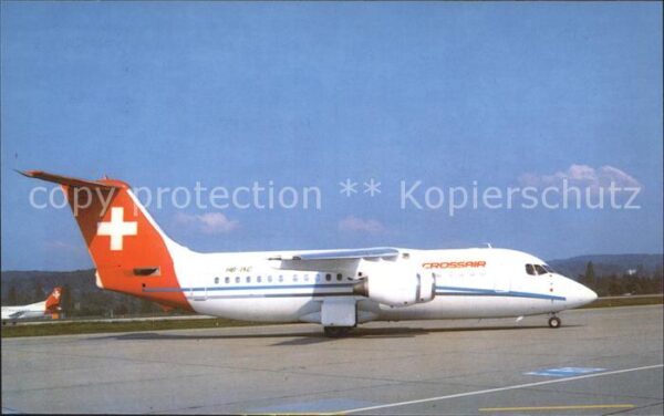Flugzeuge Zivil BAC 146-200 Crossair