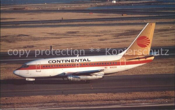 Flugzeuge Zivil Continental B-737-100