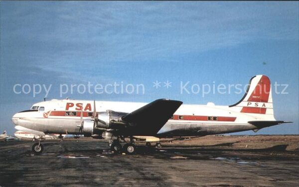 Flugzeuge Zivil Pacific Southwest Airlines Douglas DC-4