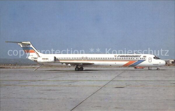 Flugzeuge Zivil Paramount McD Douglas MD-83 G-PATB c/n