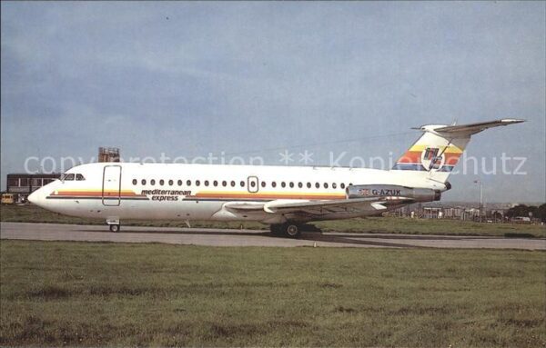Flugzeuge Zivil Mediterranean Express BAe BAC 1-11-476F
