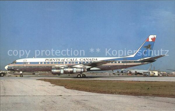 Flugzeuge Zivil Points of Call Canada Douglas DC-8-52 C