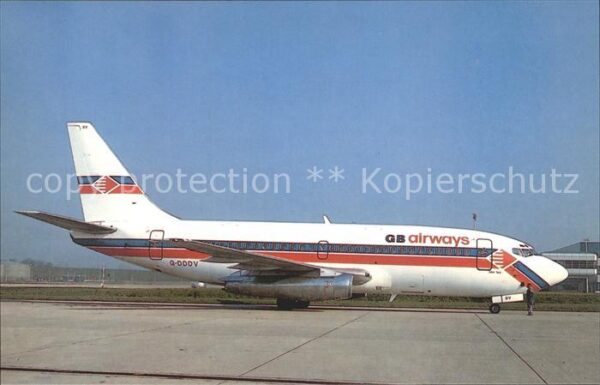 Flugzeuge Zivil GB Airways Boeing B-737-2S3 G-DDDV c/n