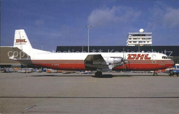 Flugzeuge Zivil DHL Worldwide Express G-APEM Vickers Me