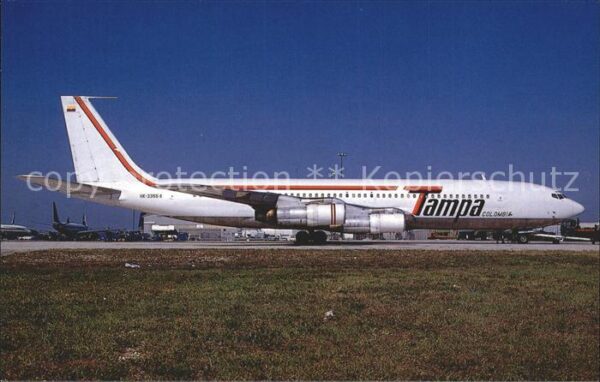 Flugzeuge Zivil Tampa Colombia Boeing 707-324C c/n 1888