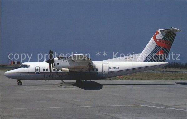 Flugzeuge Zivil London City Airways DHC-7-110 G-BOAX c/