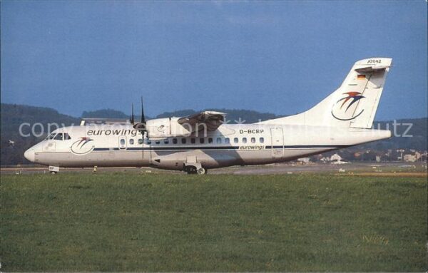 Flugzeuge Zivil Eurowings Aerospatiale Alenia ATR42-300