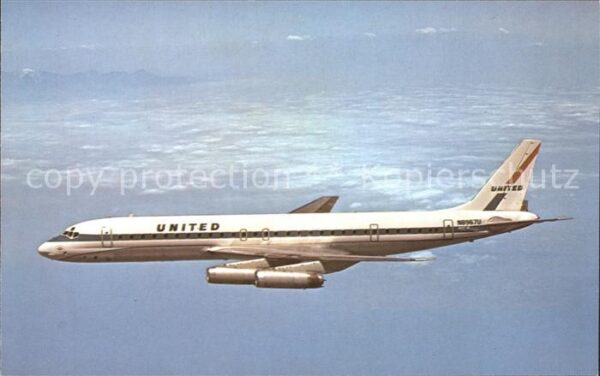 Flugzeuge Zivil United Air Lines McDonnell Douglas DC-8