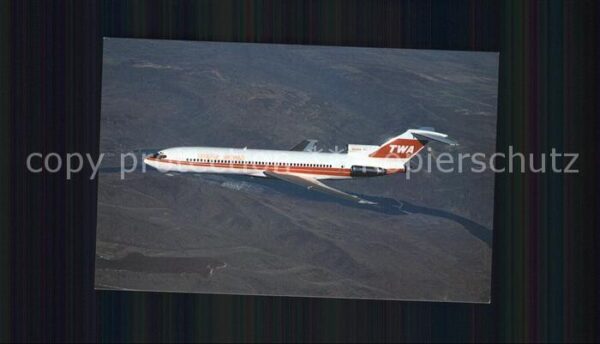 Flugzeuge Zivil TWA Trans World Airlines Boeing 727-231