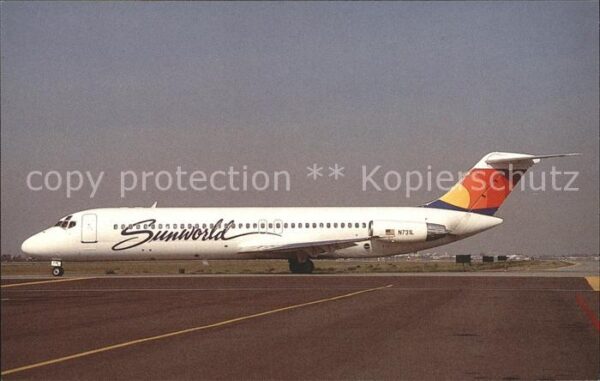Flugzeuge Zivil Sunworld McDonnell Douglas DC-9-31 N731