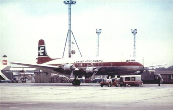 Flugzeuge Zivil Cunard Eagle Airways Douglas DC-6