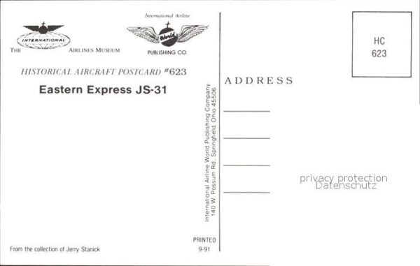 Flugzeuge Zivil Eastern Express JS-31 – Bild 2