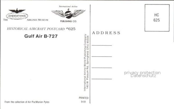Flugzeuge Zivil Gulf Air B-727 N300AA – Bild 2
