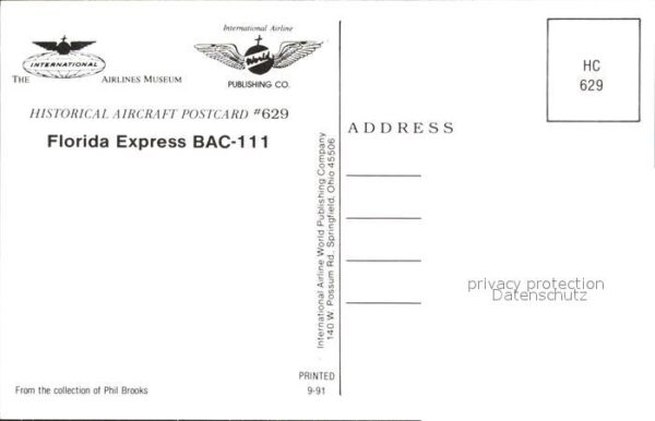 Flugzeuge Zivil Florida Express BAC-111 – Bild 2