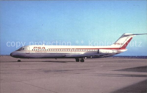 Flugzeuge Zivil PSA Pacific Southwest Airlines DC-9