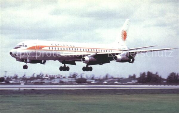 Flugzeuge Zivil National Airlines Douglas DC-8